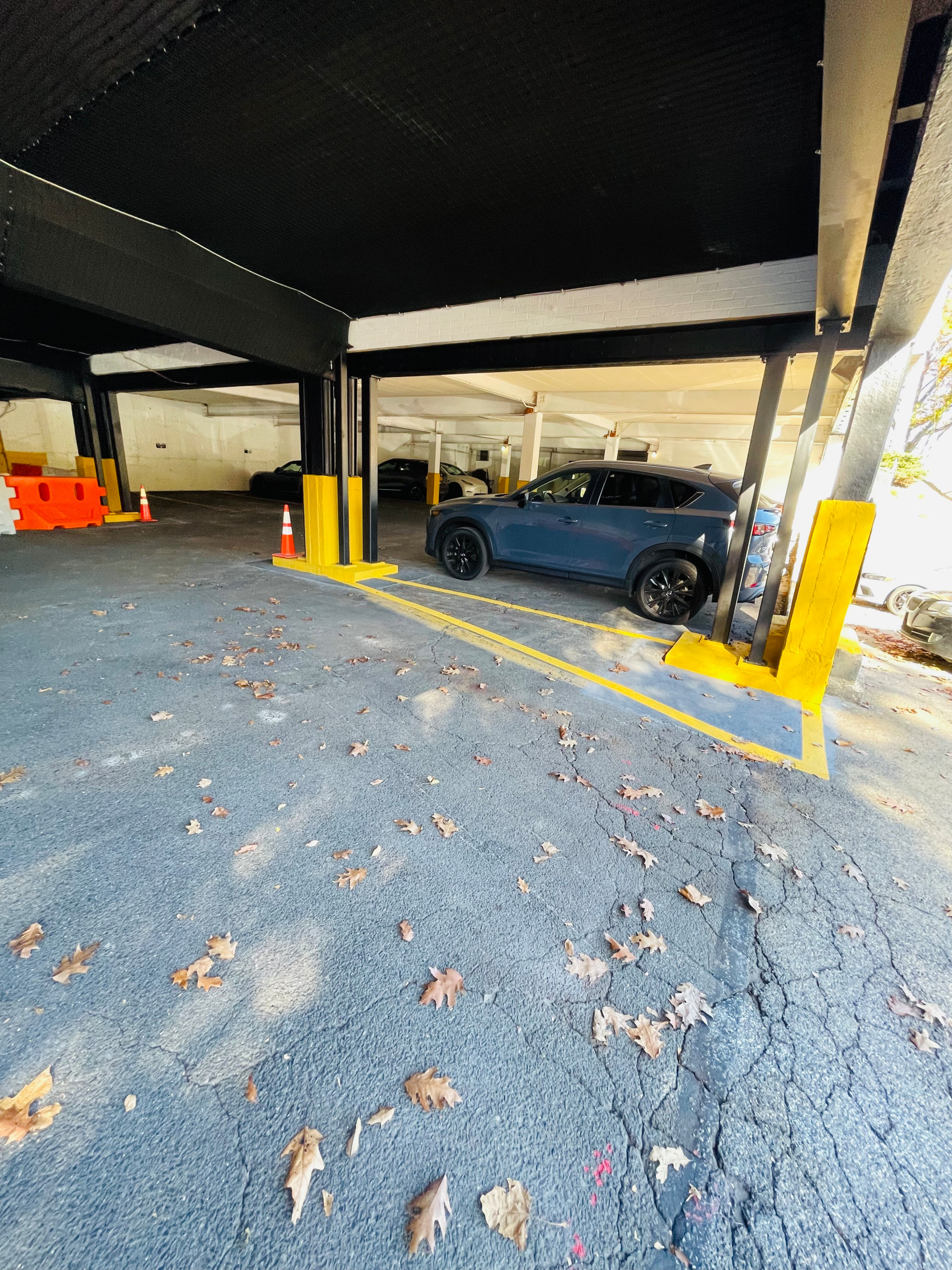Temporary Parking Structure reinforcement