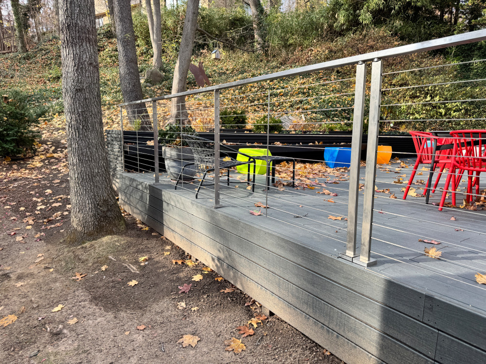 Riverdale, The Bronx, NY  oversized deck