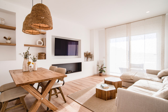 BEIGE skandinavisk-matplats