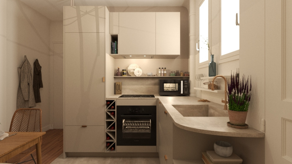 Projet (Option 2) - Cuisine - Modélisation 3D