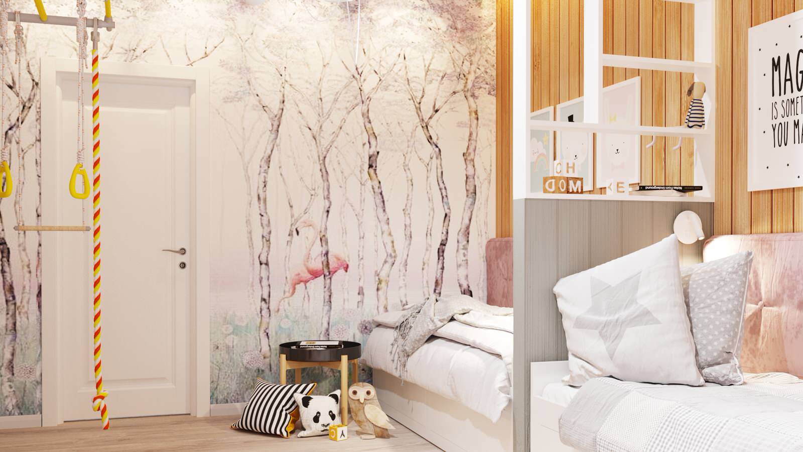 Детская для двух девочек