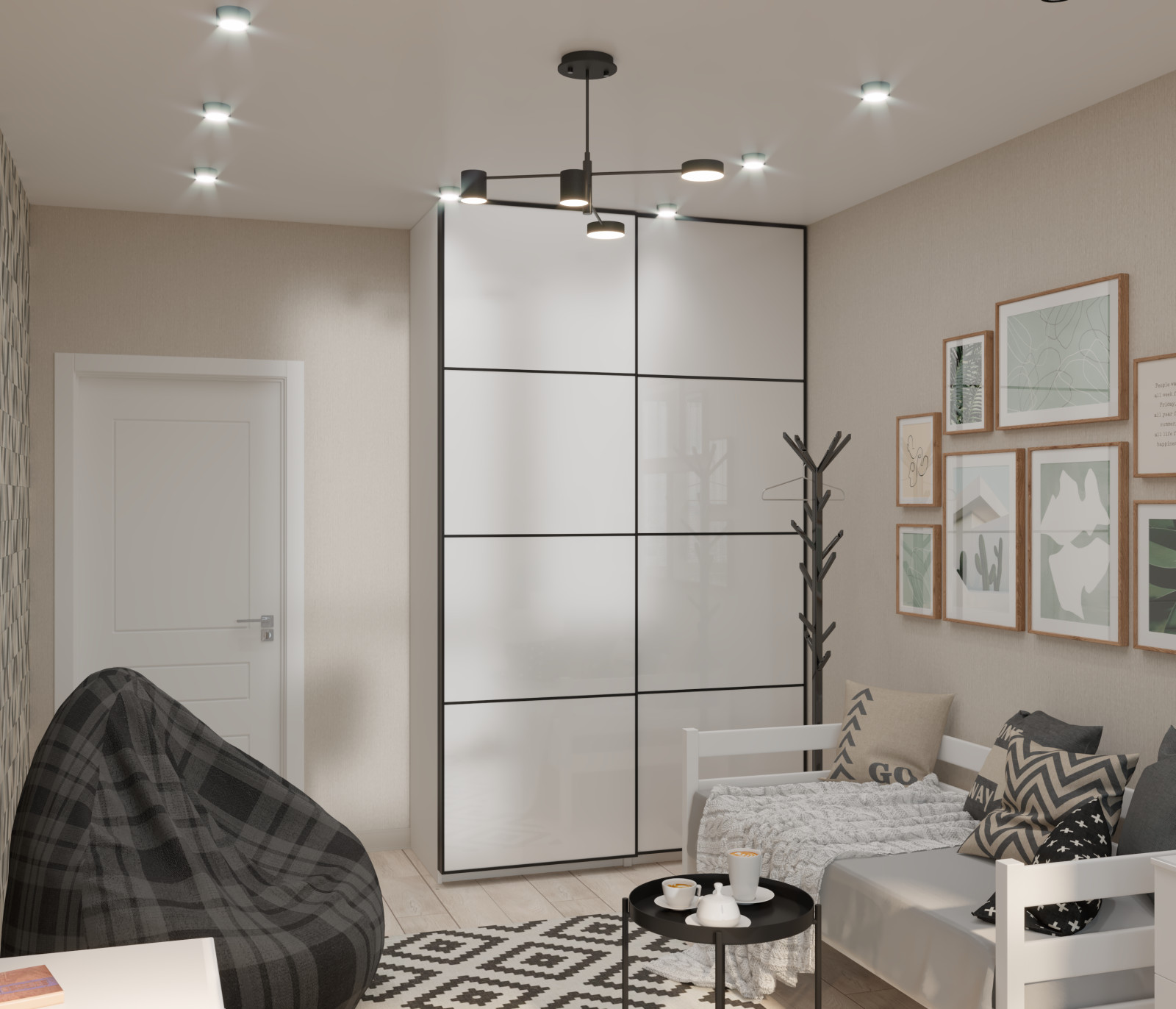 Трехкомнатная квартира