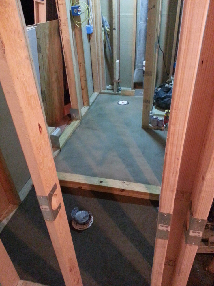 Basement Bathroom Install