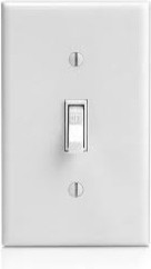 Leviton Decora Nylon Wallplates And Plus Less Snap On 80301 Single Gang Decora Nylon Wallplate 80401