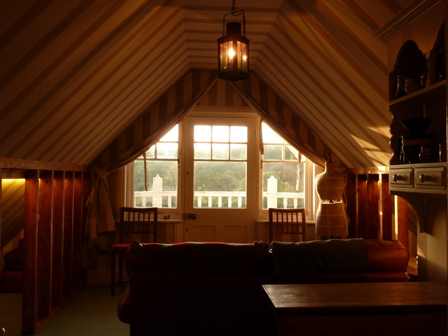 Loft conversion eclectic-living-room