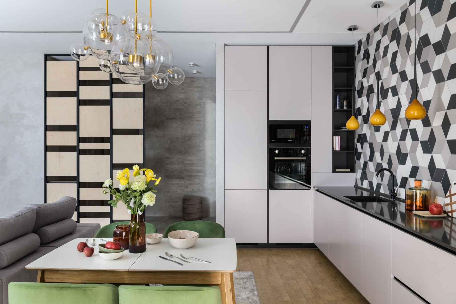 Квартира в цвете