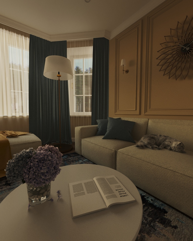 Кухня-гостиная