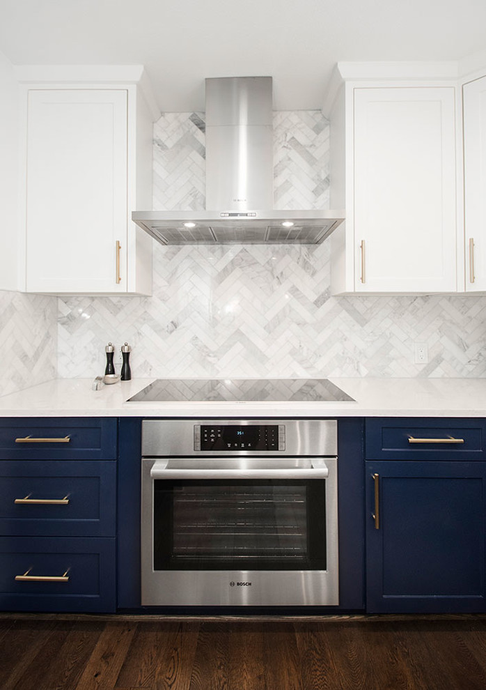 Transitional kitchen photo in DC Metro