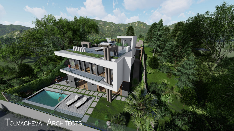 Частный жилой дом в Сочи