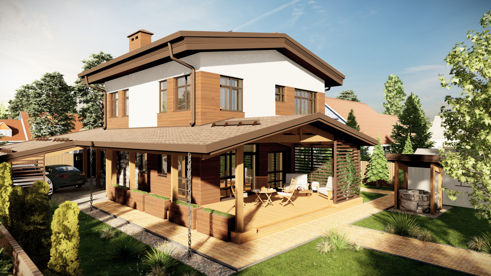 Коттедж 153 кв. м