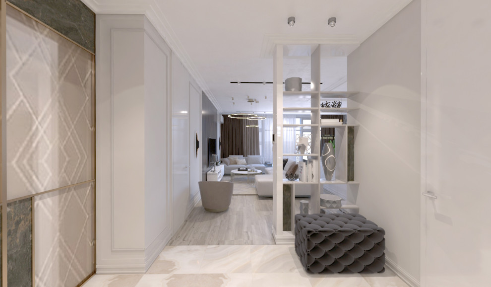 Проект интерьера квартиры в жк "Адмирал" г.Ростов-на-Дону