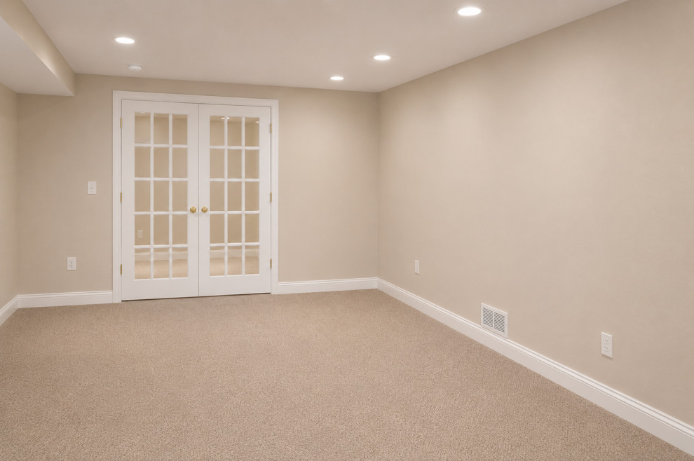 Ann Arbor - Basement Family Space, Guest Room & Egress Window