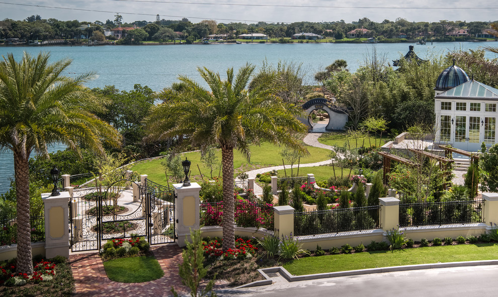 Casey Key Pagoda Garden - Tropical - Landscape - Tampa ...