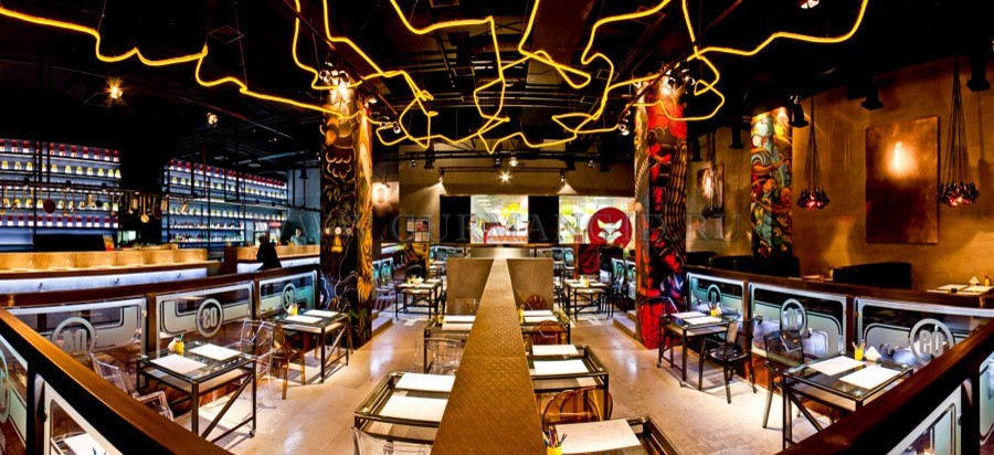 Общественный интерьер. Ресторан японской кухни Инари