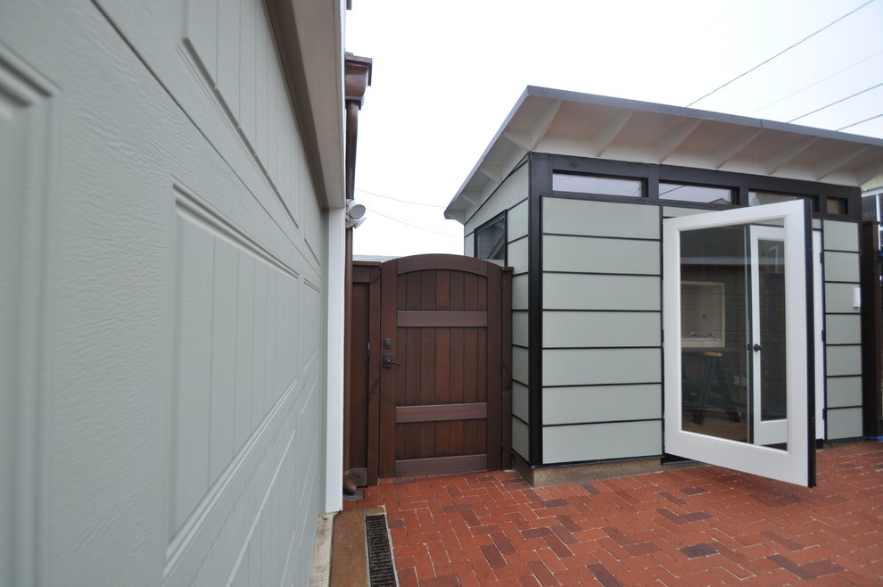 Small modern shed and granny flat in San Francisco.