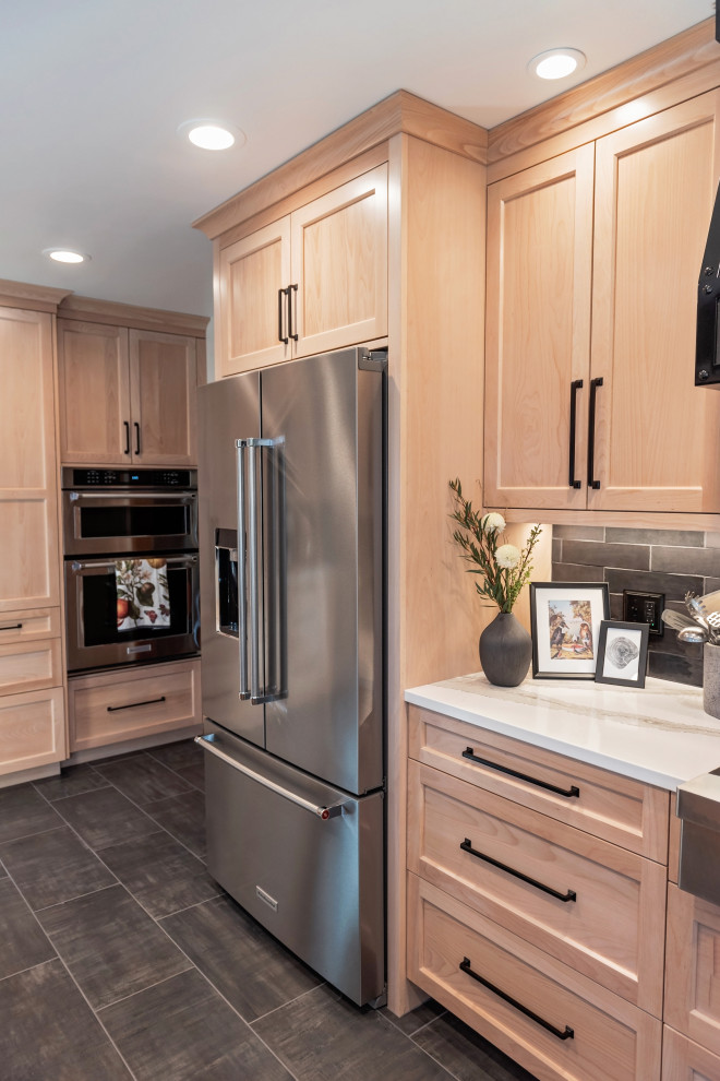 Transitional Kitchen in Redlands - 2021 - Transitional - Kitchen - Los ...