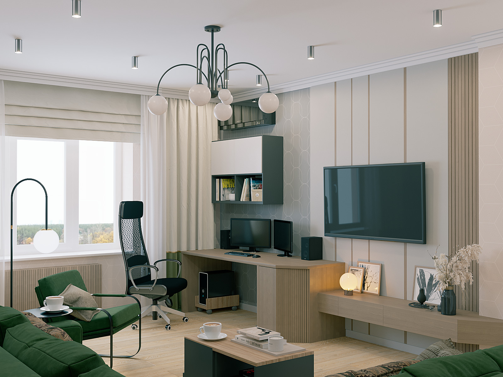 Квартира 110м2  в ЖК Спуьник