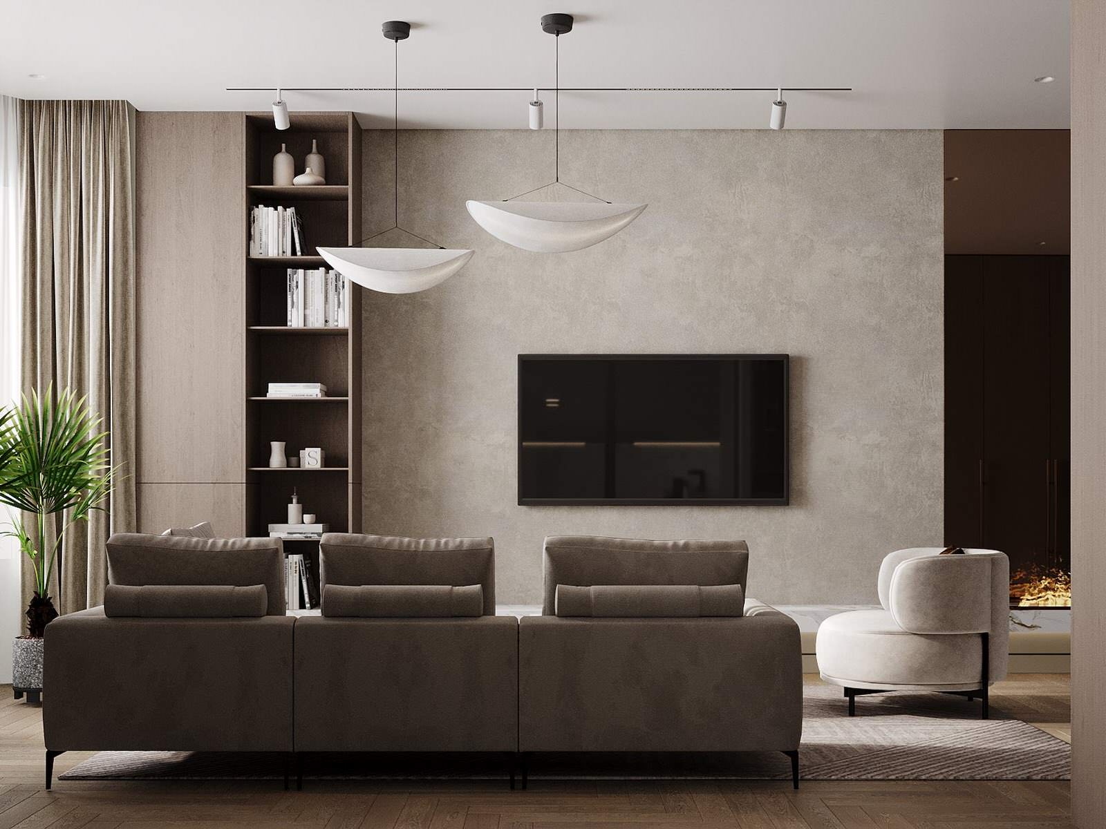 Дизайн интерьера квартиры в ЖК central avenue #PR-400