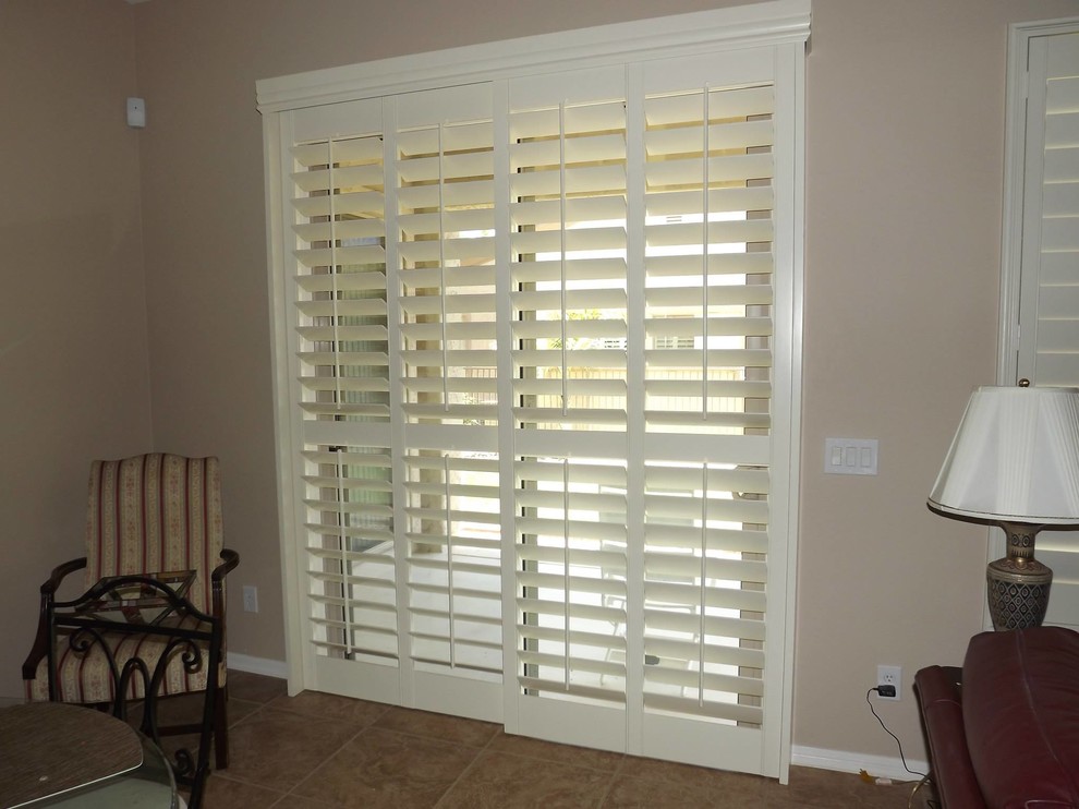 Plantation Shutters On Sliding Glass, How To Install Plantation Shutters On Sliding Doors