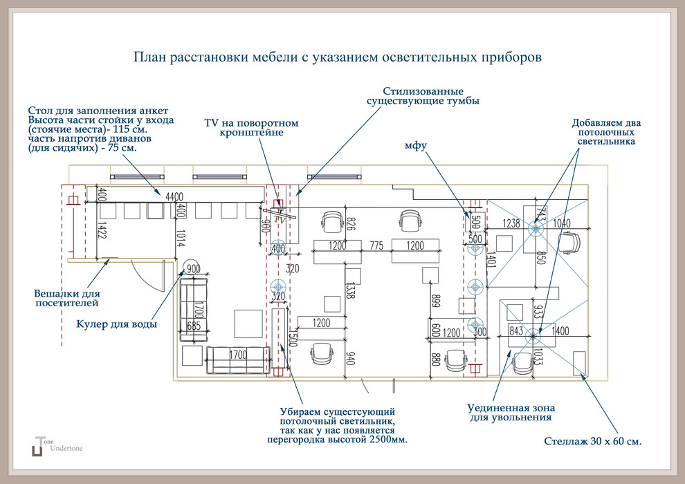 Дизайн-проект Офиса Lotsman