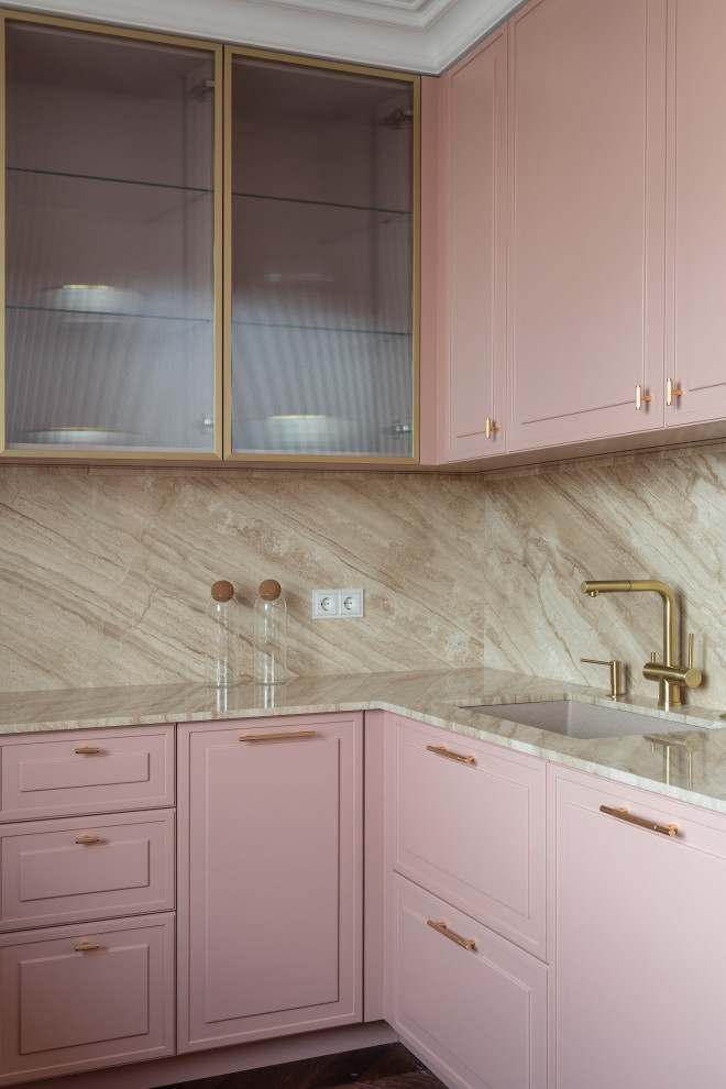 Квартира в пудровых тонах