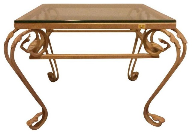 Antique Gold Leaf Coffee Table