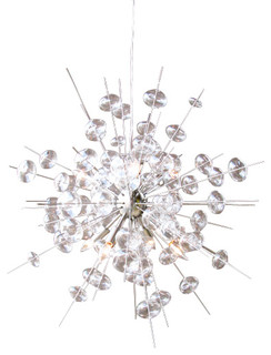 Solaria Lighting Bubbles Chandelier Brushed Nickel View In Solaria Lighting Bubbles Chandelier Brushed Nickel View In Your Room Houzz