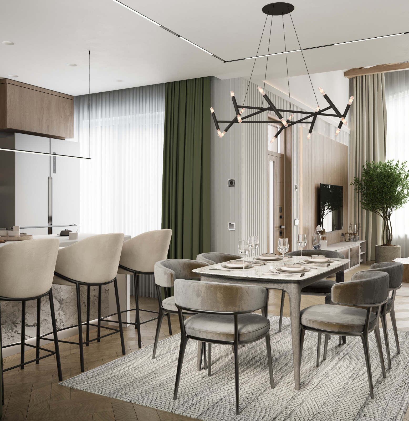 Коттедж Малинки Вилладж