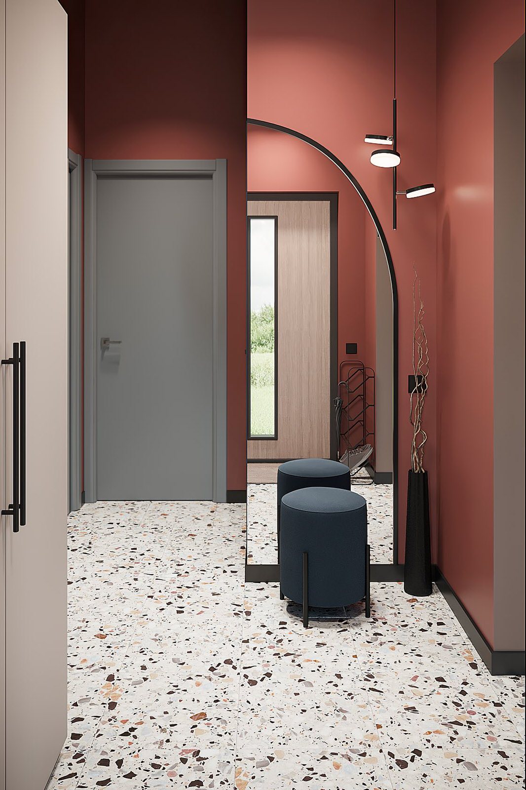 Дизайн интерьера дом 71 м² фьюжн Ольховка Кантри Клаб