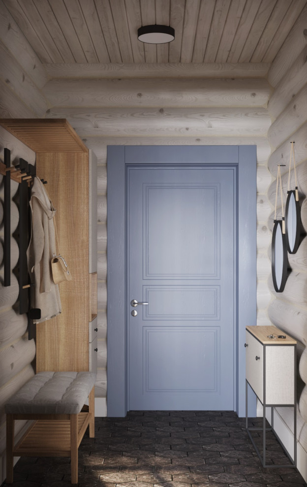 Дом из оцилиндрованного бревна г.Киров