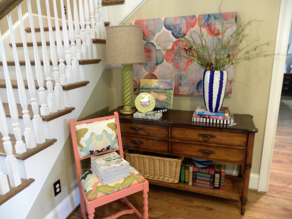 Hallway - transitional hallway idea