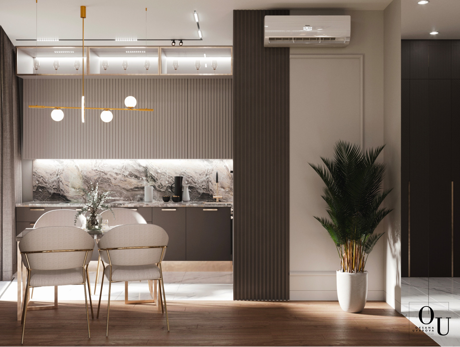 Дизайн 2х-комнатной квартиры ЖК Wellton Towers