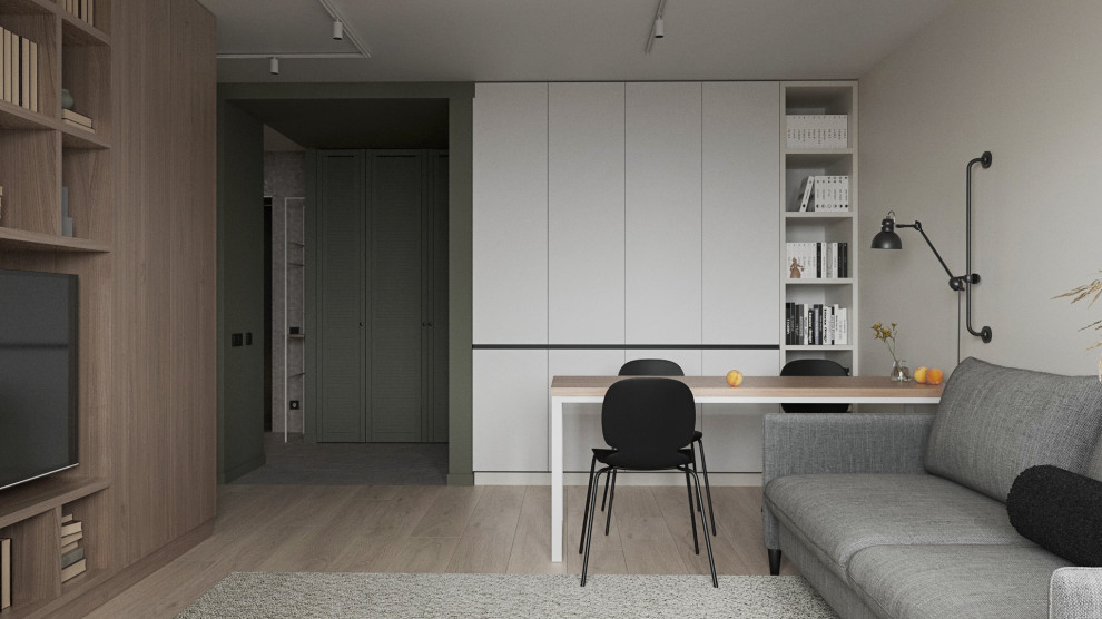 Проект квартиры для девушки.