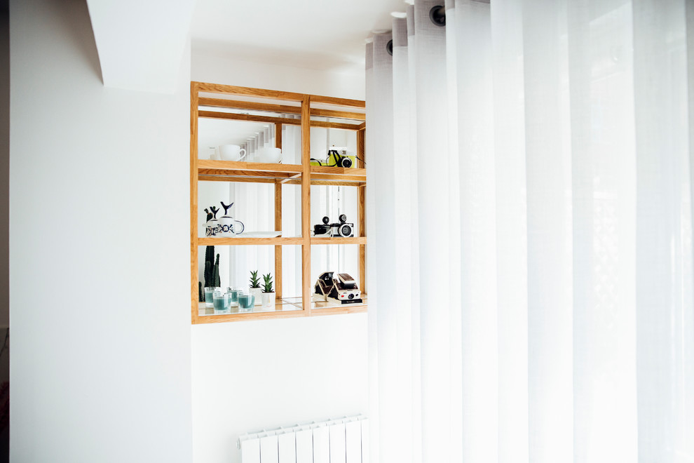 Bild på ett minimalistiskt hem
