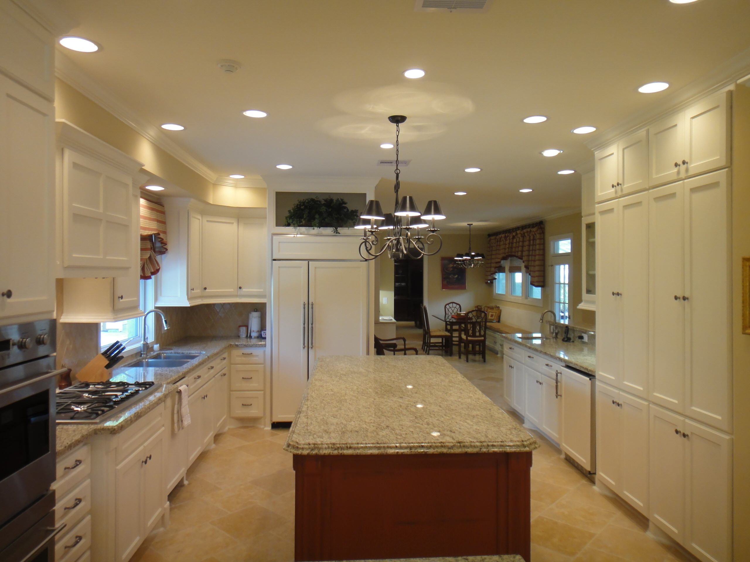 Remodeled Kitchen with added Breakfast Area with banquette