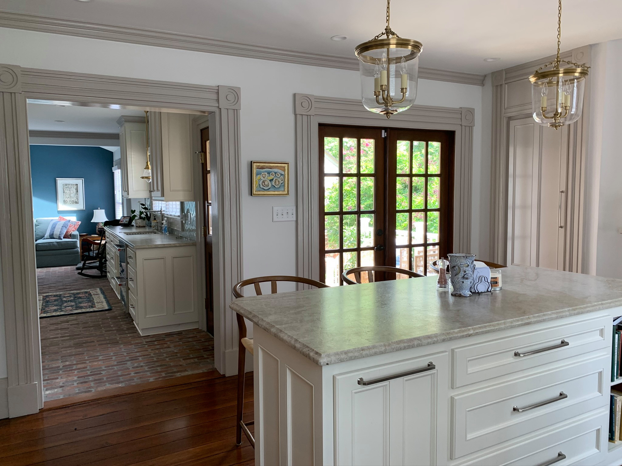 New Bern Kitchen, Mudroom and Sitting Room