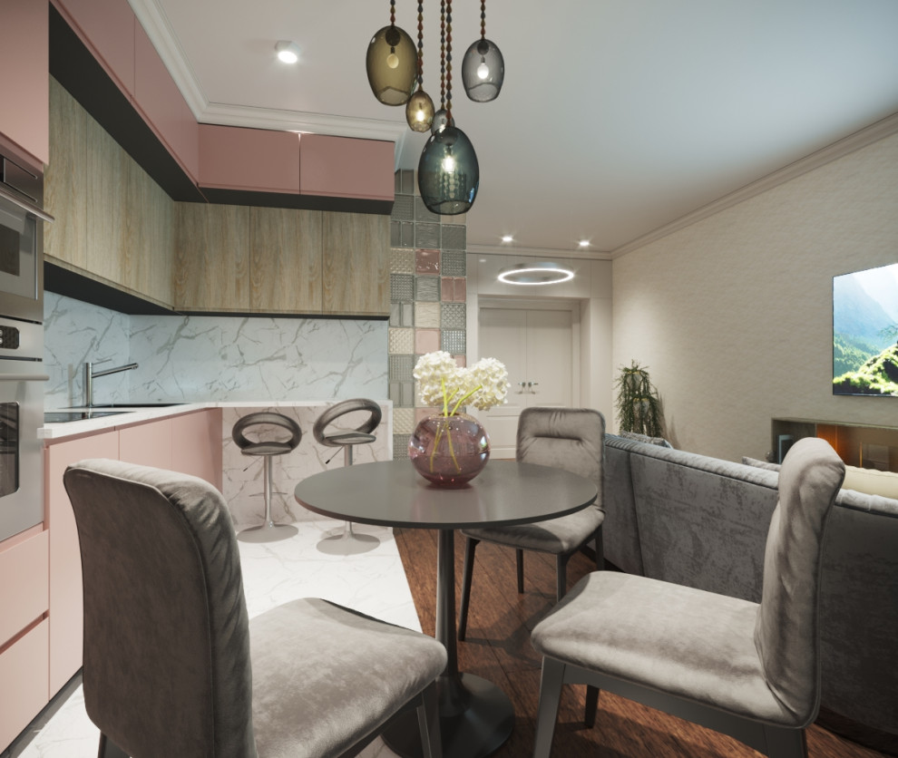 Дизайн проект для молодой семьи в ЖК Уфимский Кремль