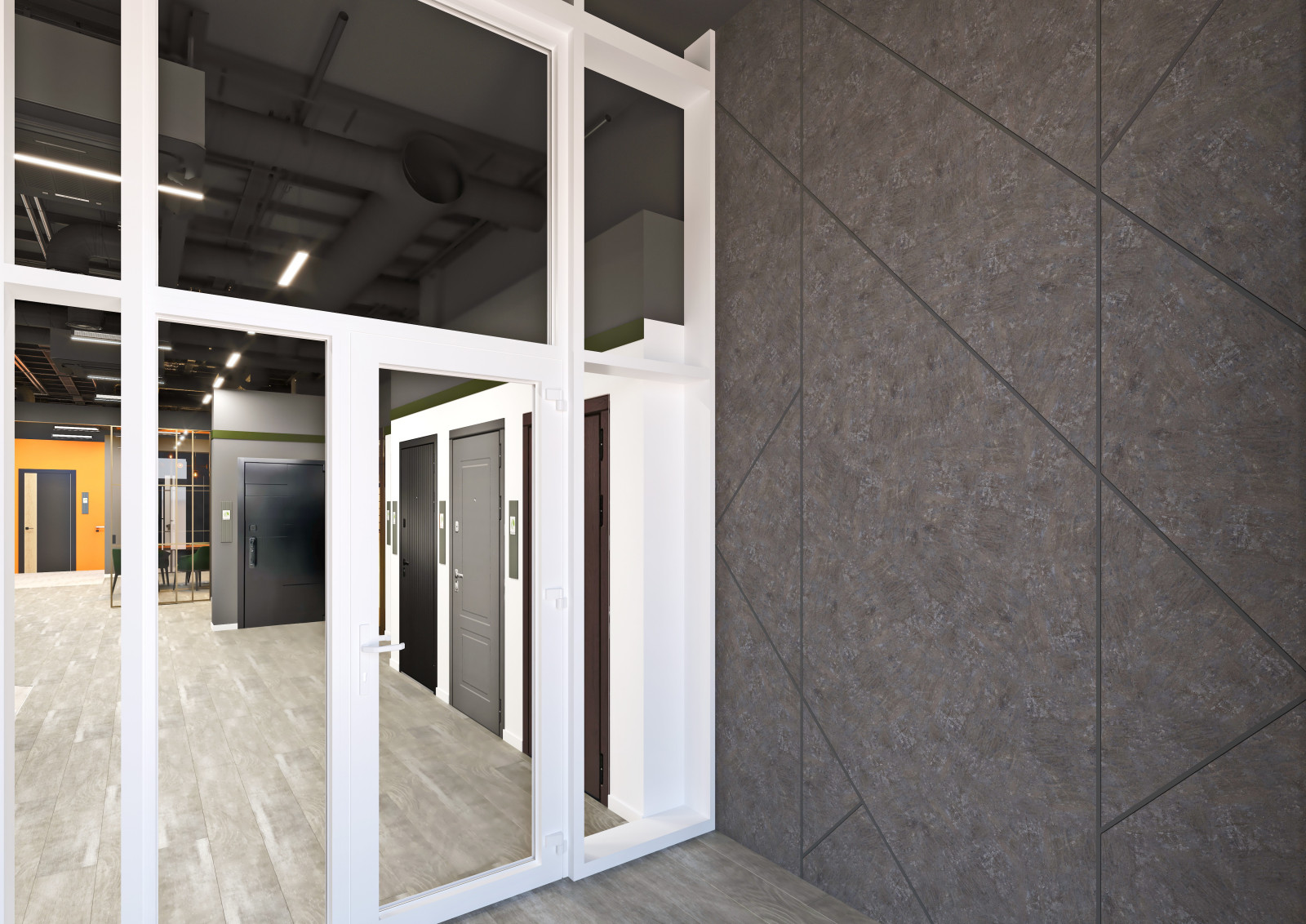 Дизайн салона дверей в Ростове