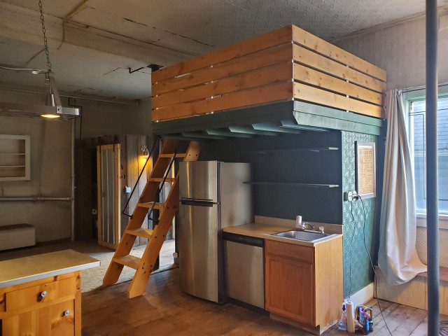 Rustic Pine Loft rustic-kitchen