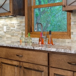 Inspiration for a huge transitional kitchen remodel in Minneapolis