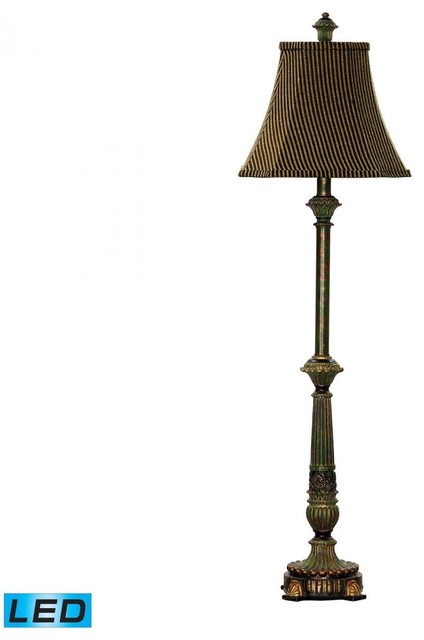 Dimond Lighting St James Table Lamp in Alma Black w/ Gold - LED Offering Up To 8