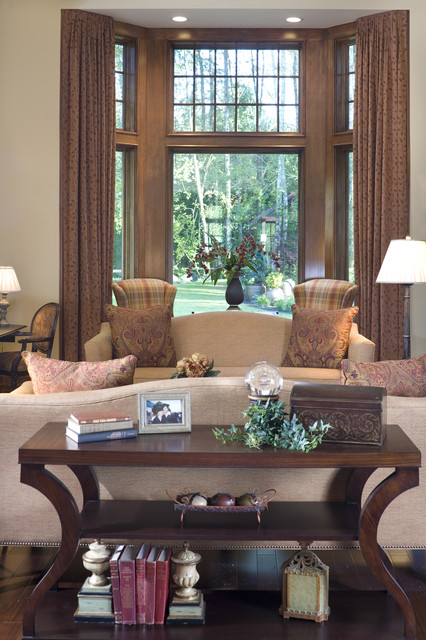 Copper Falls traditional-living-room