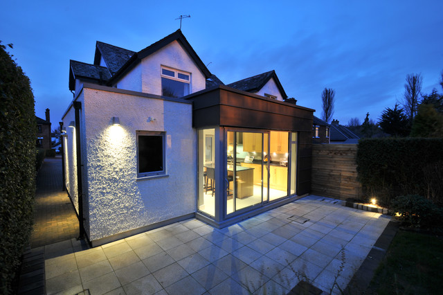 Private House, Ballyhackamore contemporary-uteplats