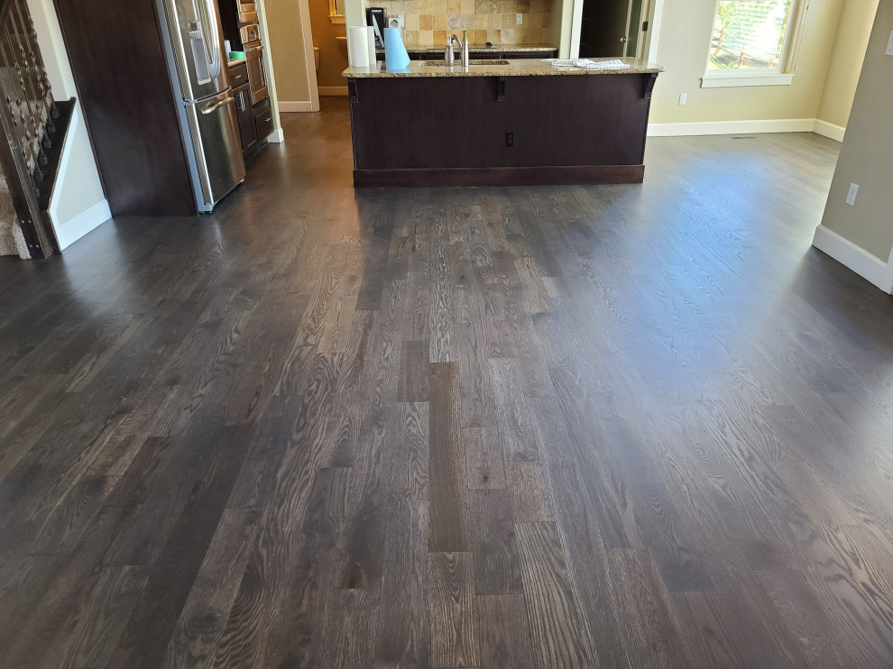 Contemporary Hardwood Flooring Upgrade