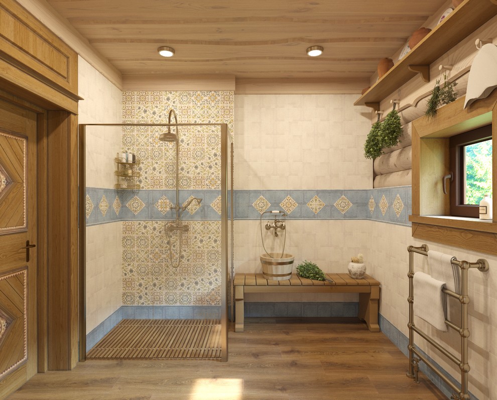 Баня из рубленного бревна