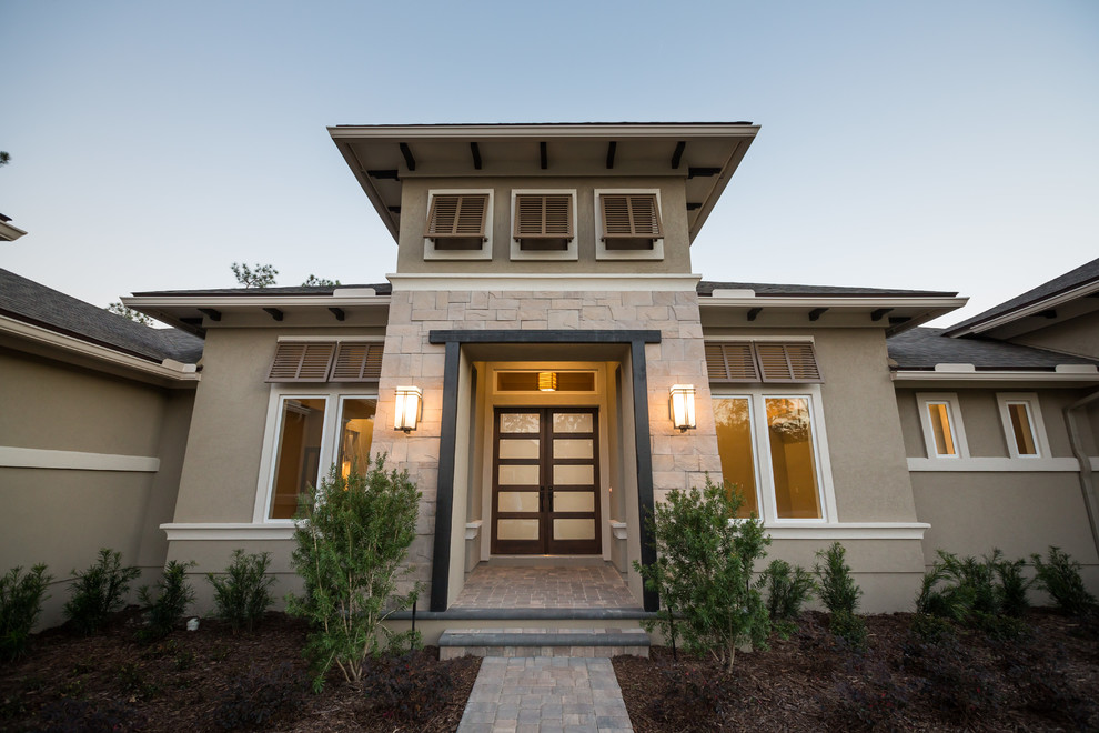 Transitional exterior in Jacksonville.