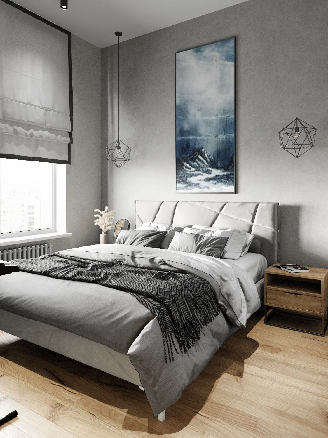 Стильная однушка с нордическим характером