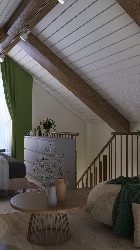 Г. САРАТОВ, 59 КВ.М.ЗАГОРОДНЫЙ ДОМ В СТИЛЕ БАРНХАУС