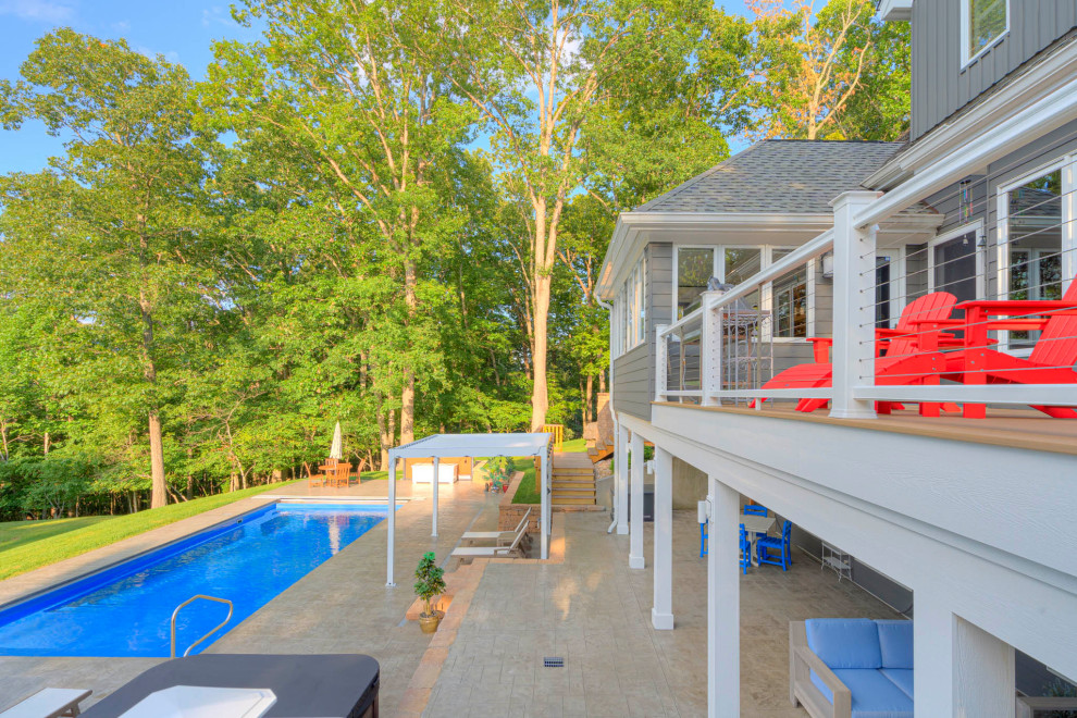 Home design - transitional home design idea