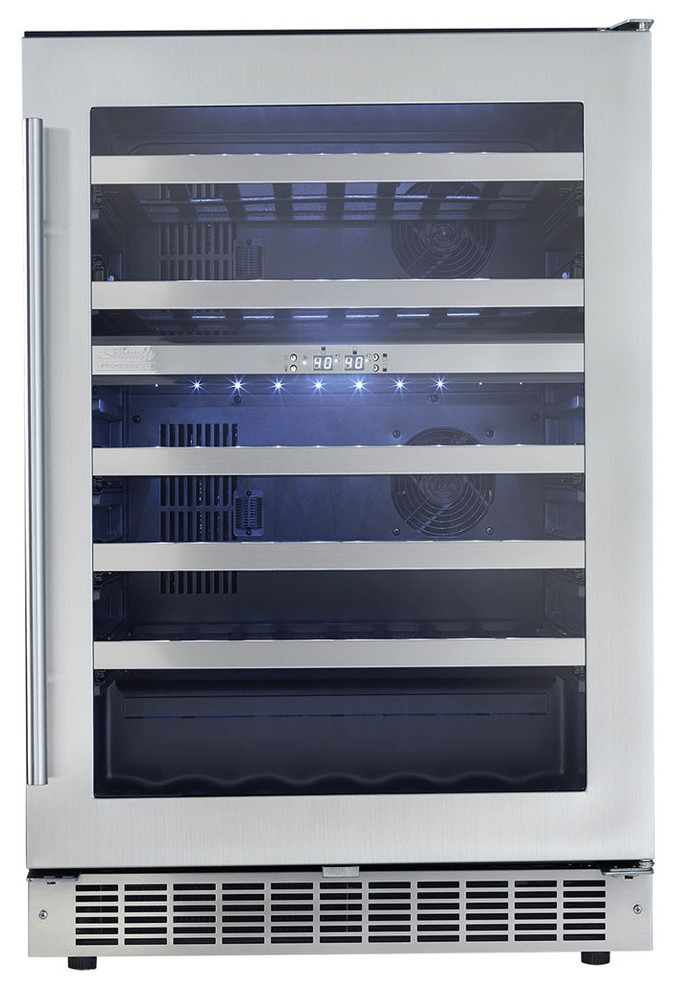 Wine Cellar Contemporary Beer And Wine Refrigerators by